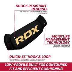 RDX FB CE Certified Forearm Guards for Boxing, MMA & Combat Sports Training OEKO-TEX® Standard 100 certified
