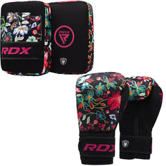 RDX FL3 Boxing Gloves with Focus Pads