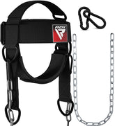 RDX H2 Black Neck Harness For Weight Lifting & Strengthening Exercises