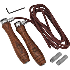 RDX L2 Wooden Grips 9ft Skipping Rope