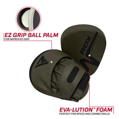 RDX T15 Nero Matte Green Focus Pads