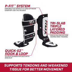 RDX T2 MMA Shin Instep Guards