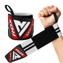 RDX W3 IPL USPA Approved Powerlifting Wrist Support Wraps with Thumb Loops OEKO-TEX® Standard 100 certified