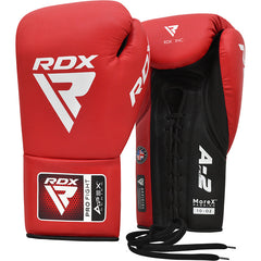 RDX APEX Competition/Fight Lace Up Boxing Gloves