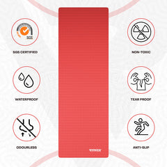 RDX PP 6mm TPE Yoga Mat