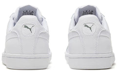 Puma Smash L Leather White Sneakers Trainers Unisex