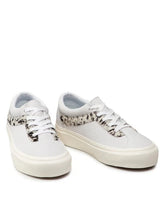 Vans Bold Ni White Pony Nubuck Leather Trainers