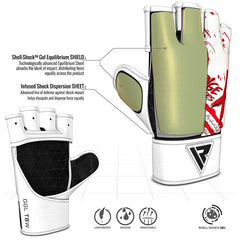 RDX T8 Revenge X Leather MMA Gloves