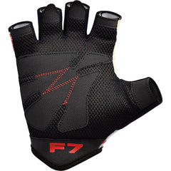 RDX F7 Gym Gloves with Gym Straps