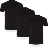 FM London Herren Premium-Baumwoll-T-Shirts – 3er-Pack