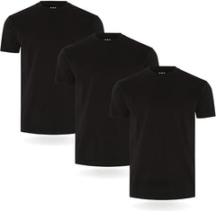 FM London Men’s Premium Cotton T-Shirts – 3 Pack