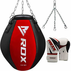 RDX RR 3-in-1 Wrecking Ball Heavy Bag with Gloves Set