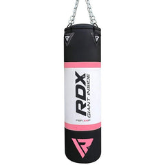 RDX X4 4ft 4-in-1 Punch Bag with gloves & wall Bracket Set