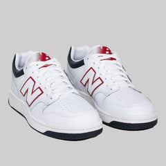 New Balance 480 White Navy Shoes