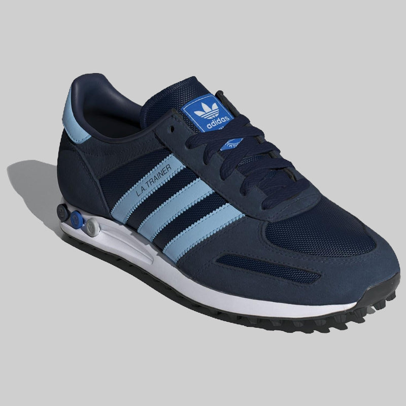 Adidas LA Leather Trainer Shoes Blue