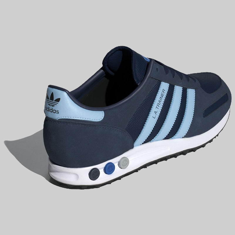 Adidas LA Leather Trainer Shoes Blue