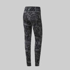 Reebok Leggings Us Core Tight Aop Grey Black Uk 20-22