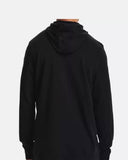 Under Armour Men’s Ua Rival Terry Big Logo Black Sports Hoodie