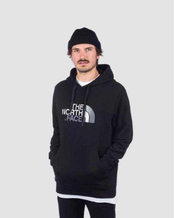 The North Face Men's Drew Peak Outdoor Hoodie hooded pullover Black