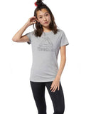 Women's Reebok Graphic Crew T-shirt Grey