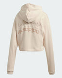 Adidas Originals R.Y.V. Cropped Hoodie Beige