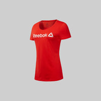 Reebok Women's Linear T-shirt Red