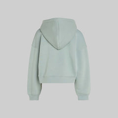 Calvin Klein Juniors Logo Zipped Fleece Hoodie