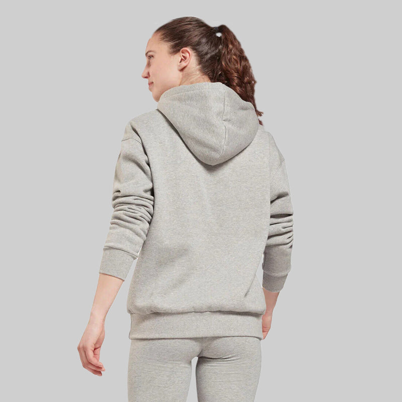 Reebok women's Identity Ce Pullover Hoodie (grey) Youth Petite