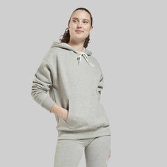 Reebok women's Identity Ce Pullover Hoodie (grey) Youth Petite