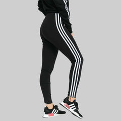 Adidas Girls Originals 3-stripes Leggings Black