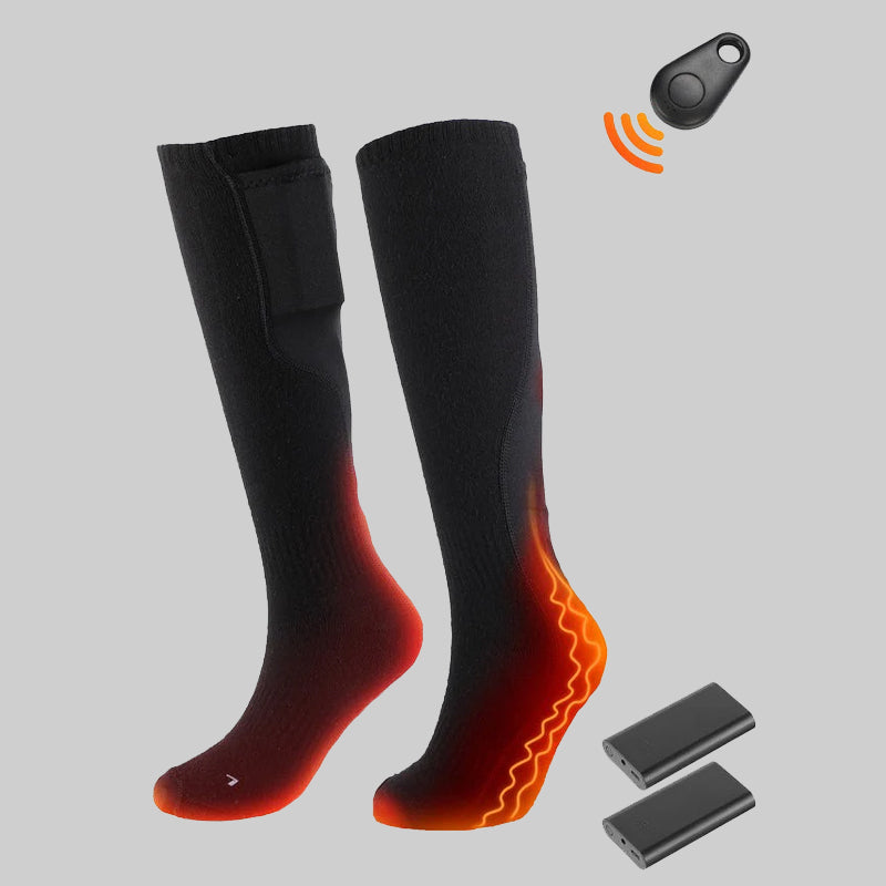 Unisex Electric Heated Socks with Rechargeable Battery