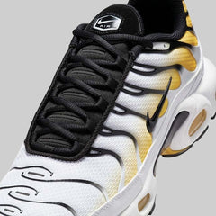 Nike Air Max Plus Casual Shoes for Men – White/Black/Varsity Maize