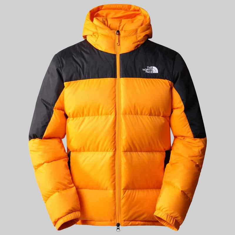 The North Face Men’s Diablo Down Jacket – Cone Orange/TNF Black