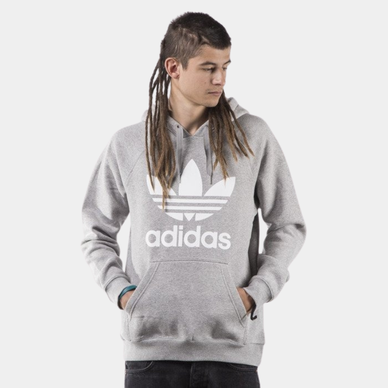 Adidas Men’s Classic Trefoil Pullover Hoodie