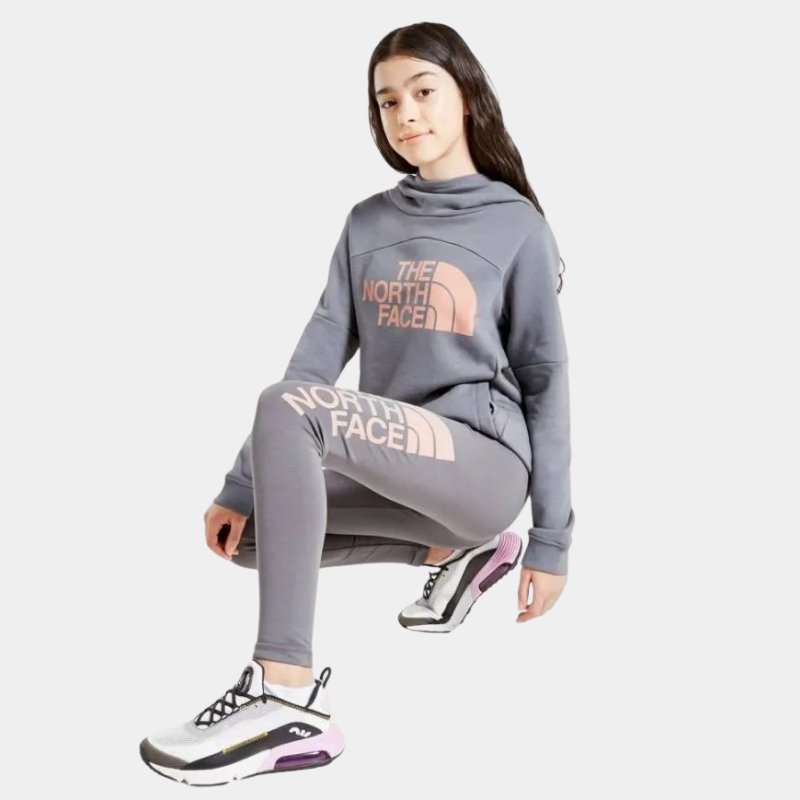The North Face Girls' Cotton Blend Leggings – Grey