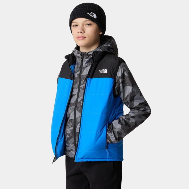 The North Face Youth Never Stop Synthetic Vest - Optic Blue/TNF Black