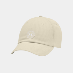 Ladies Under Armour Iso-Chill ArmourVent Adjustable Cap - Silt & White