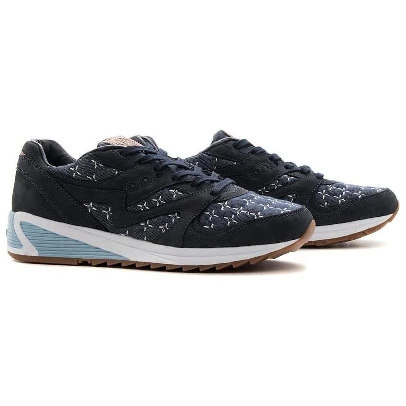 Saucony Grid 8000 Blue Navy Marine Retro Running Trainers