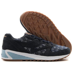 Saucony Grid 8000 Blue Navy Marine Retro Running Trainers