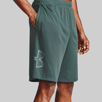 Men Under Armour Heat Gear Shorts Teal
