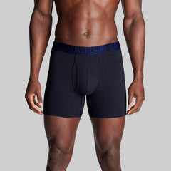 Under Armour 3-Pack Performance Cotton Boxer Briefs for Men – 6" Inseam