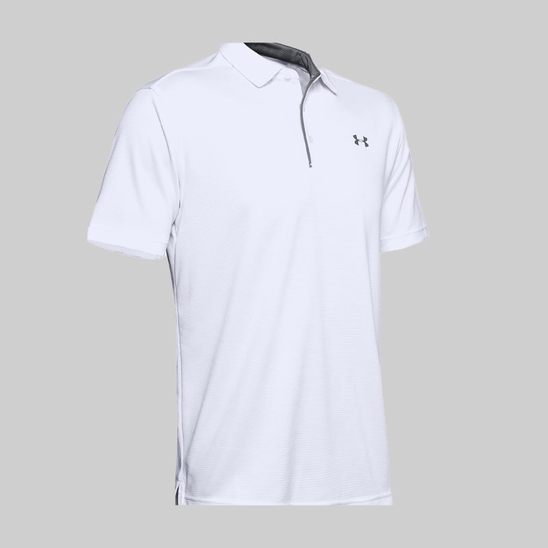 Under Armour Men's Golf Textured Soft Polo Shirt