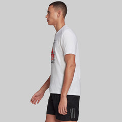 Adidas Ftb Graphic Men's T-shirt White