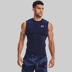 Under Armour HeatGear Kompressions-T-Shirt, ärmellos, für Herren