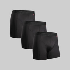 Danish Endurance Herren-Sportboxershorts mit Feuchtigkeitstransport – 3er-Pack
