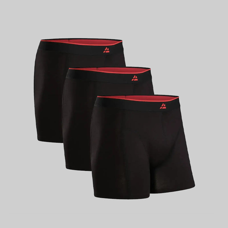 Dänische Endurance Bambus-Boxershorts, 3er-Pack für Herren