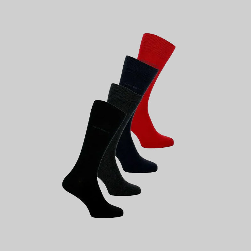 HUGO BOSS – Gift-Boxed 4-Pack of Men's Socks