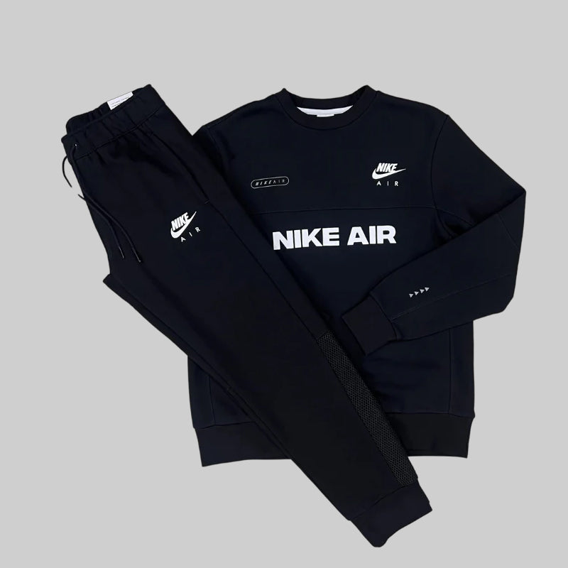 Nike Air Men’s Black Fleece Tracksuit