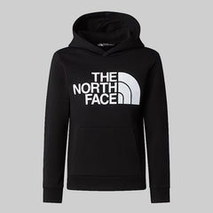 The North Face Kids Drew Peak Pullover Hoodie – TNF Black & TNF White