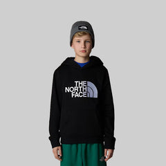 The North Face Kids Drew Peak Pullover Hoodie – TNF Black & TNF White